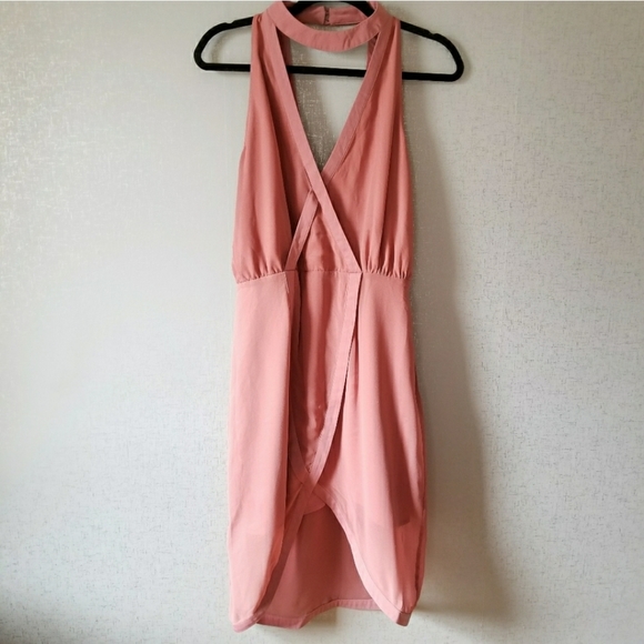 new Keepsake the Label Curious Mauve Pink Dress Formal Large - Picture 3 of 9